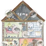 Woongebouwen kunnen diverse geleedpotigen bevatten