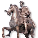 Une statue équestre de Marc-Aurèle