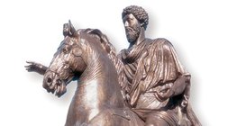 Une statue équestre de Marc-Aurèle