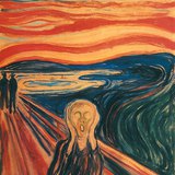 Edvard Munch: Le Cri (huile, 1893)
