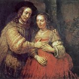 Rembrandt: Het Joodse Bruidje (c. 1666, Barok)