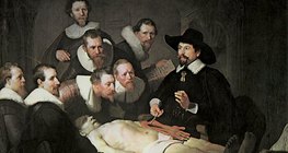 Rembrandt: La Leçon d'Anatomie du Docteur Nicolaes Tulp (1632, Baroque)