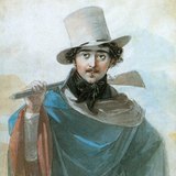Hongaars staatsman, István Széchenyi (1791-1860) in zijn jeugd