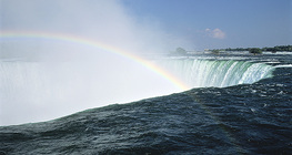 Regenbogen über den Niagara Fällen