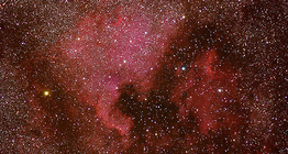 Nébuleuse de l'Amérique du Nord dans la Constellation du Cygne