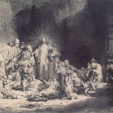 Rembrandt: De predikende Christus (1647-1649, Barok)
