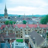 Stadsgezicht van Oxford