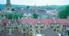 Stadsgezicht van Oxford
