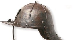 Hauptsächlich von RIttern getragener Helm