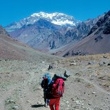 Aconcagua in de Andes