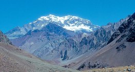 Aconcagua in de Andes