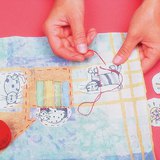 Afbeelding van textiel maken - stap 3