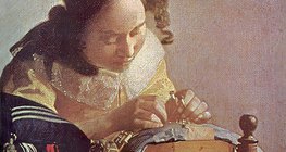 Johannes Vermeer: La Dentellière (c. 1665, Baroque)