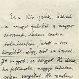 Handschrift van Zoltán Kodály (Hongaarse componist)