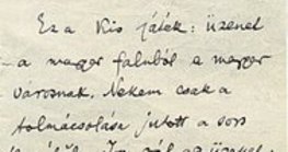 Unterschrift von Zoltán Kodály (ungarischer Komponist)