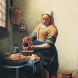 Johannes Vermeer: Het melkmeisje (1658-1660, Barok)
