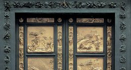 Bronzetür von Ghiberti (Florenz, 1425–1452, Renaissance)