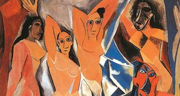 Pablo Picasso: Les Demoiselles d'Avignon (1907, Kubismus)