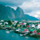 Typisch Noors landschap