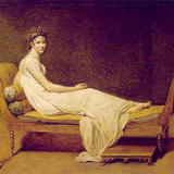 Jacques-Louis David - Portrait de Madame Récamier