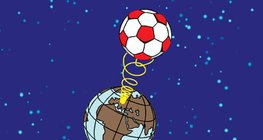 Es ist einfacher, die Zunahme der Gravitationsenergie zu verstehen, wenn wir das Objekt in Gedanken mit einer – das Feld darstellenden – Feder mit der Erde verbinden