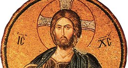 Jésus sur une mosaïque