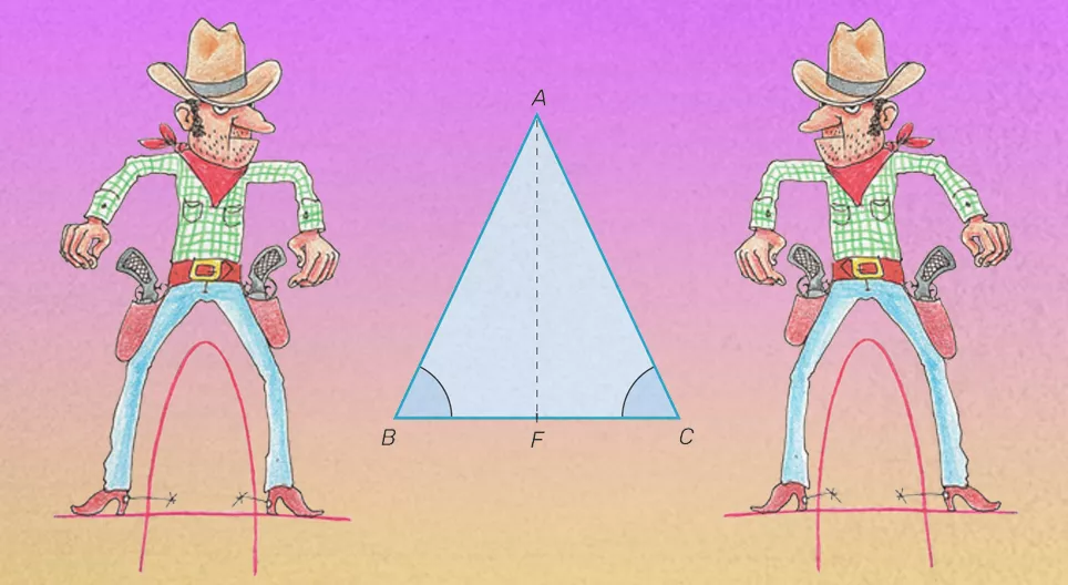 The relation between the sides and the angles of the triangle