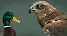 Wasservögel und Küstenvögel