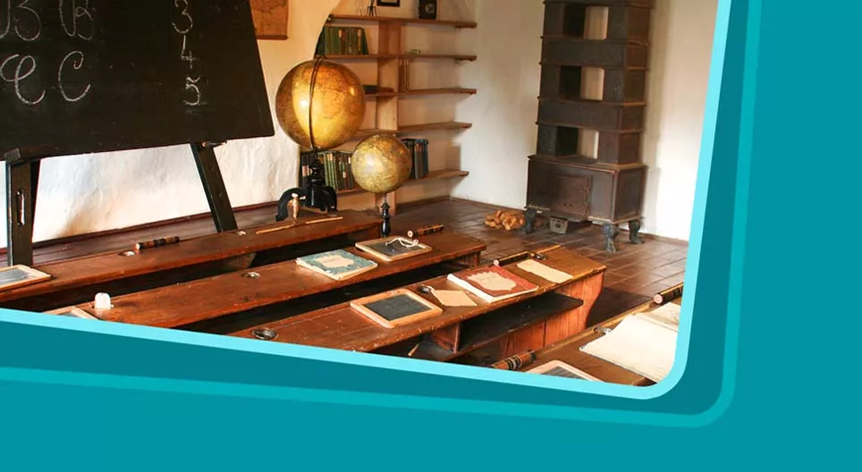 Vroeger hadden ze nog tijd om ...