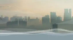 Città avvolte dal fumo