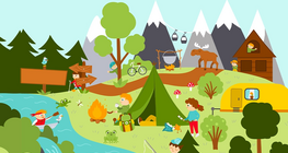 Lasst uns einen Ausflug machen: Die belebte und unbelebte Natur