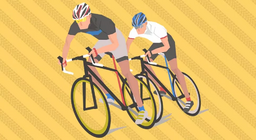 La physique des vélos