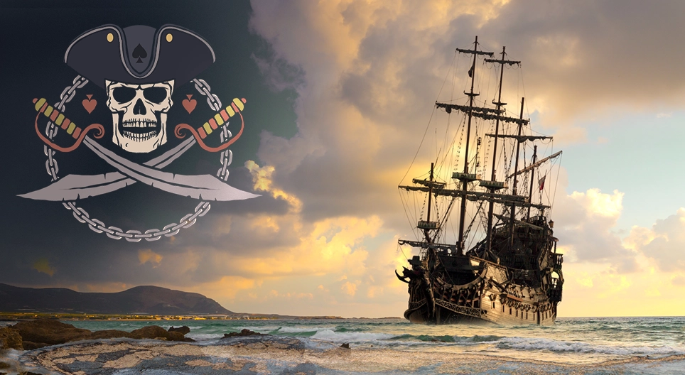 De geschiedenis van piraten
