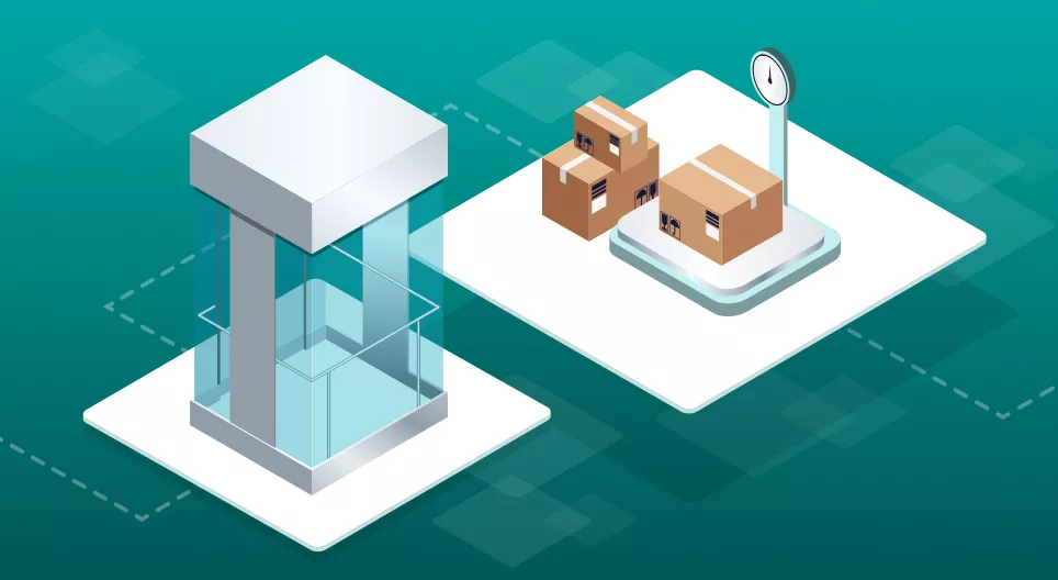 Massa meten in liften