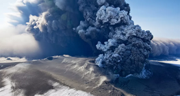 Case study of a volcano eruption: Eyjafjallajökull, 2010