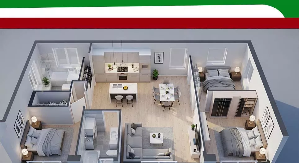 Le stanze della casa