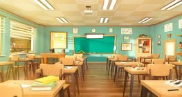 Dans la salle de classe