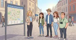 A sightseeing tour