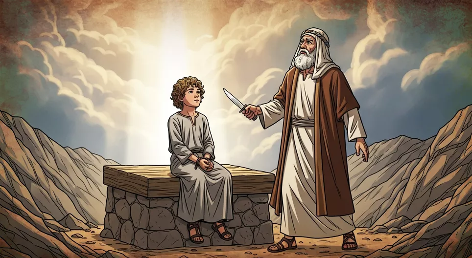 Abraham en Isaak