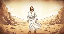 Jezus in de woestijn