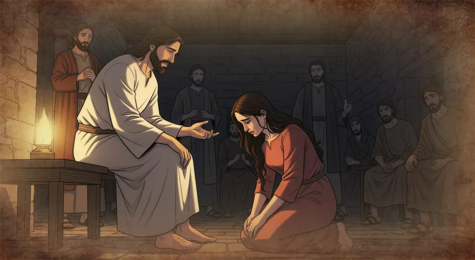 Het geloof van de zondige vrouw