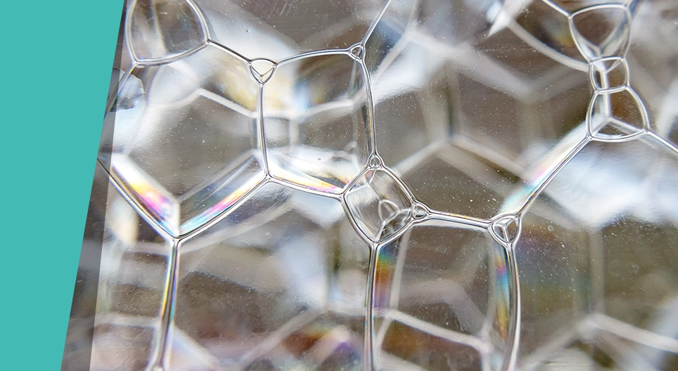 Zelfgemaakte regenboog