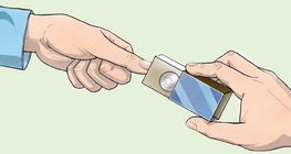 Coin from a matchbox