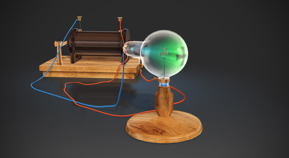 De rol van de beeldbuis in de ontdekking van het elektron