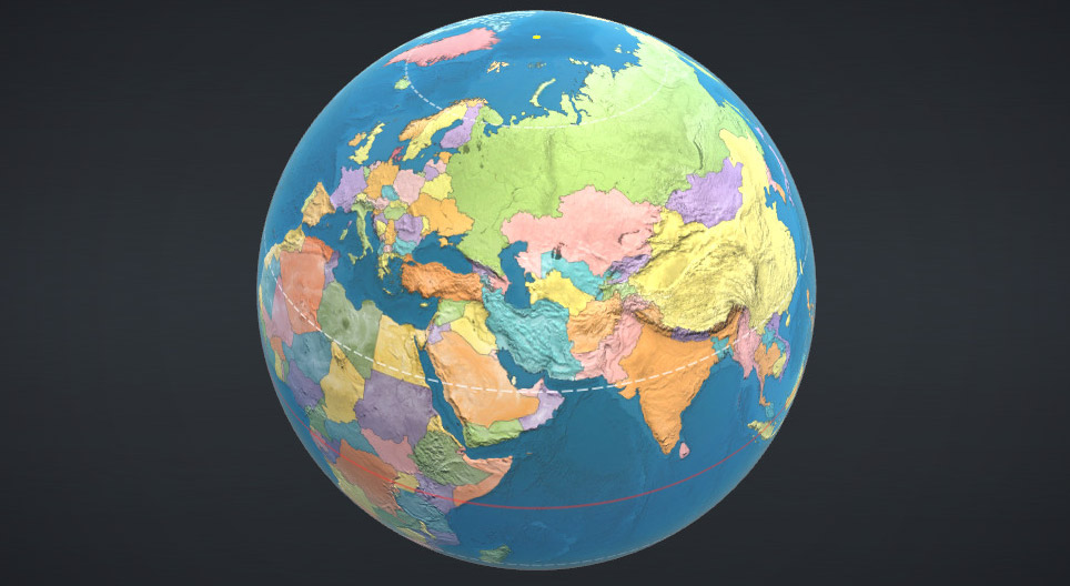 Landen van de wereld