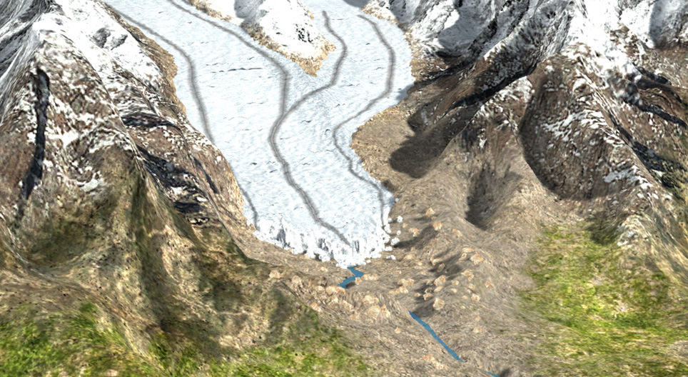 Gletsjer (middelbaar niveau)