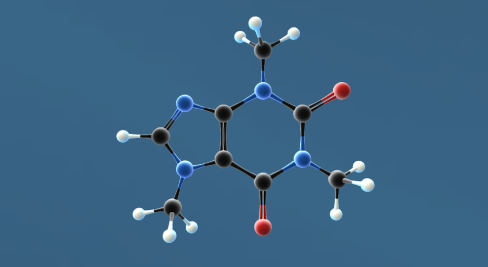 Cafeïne (1,3,7-trimethylxanthine)