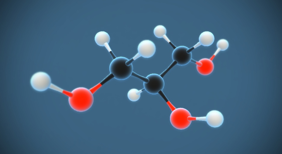 Glycerol (propaan-1,2,3-triol) (C₃H₈O₃)