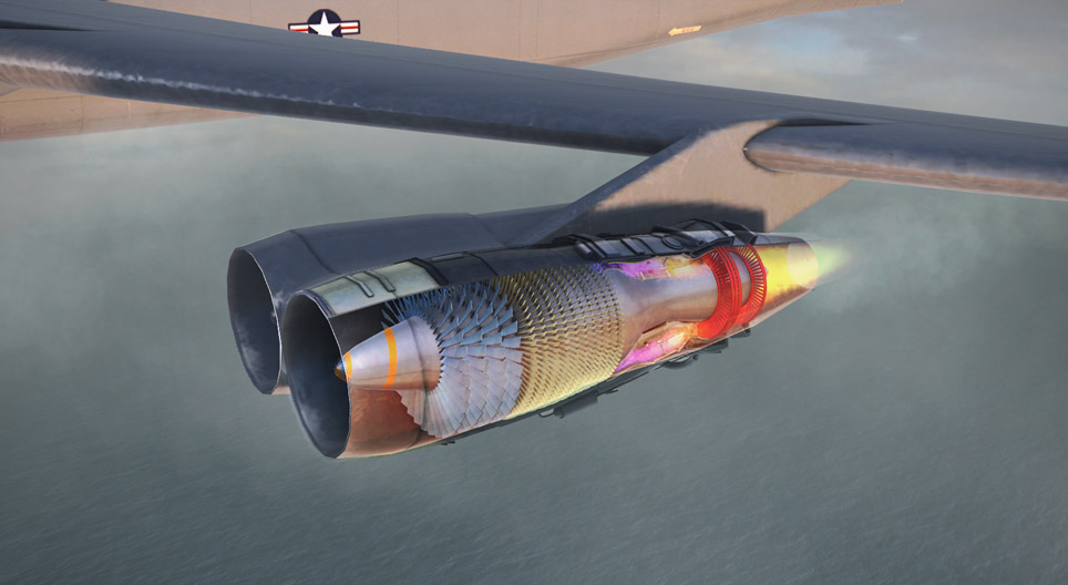 Hoe werkt een turbojet?