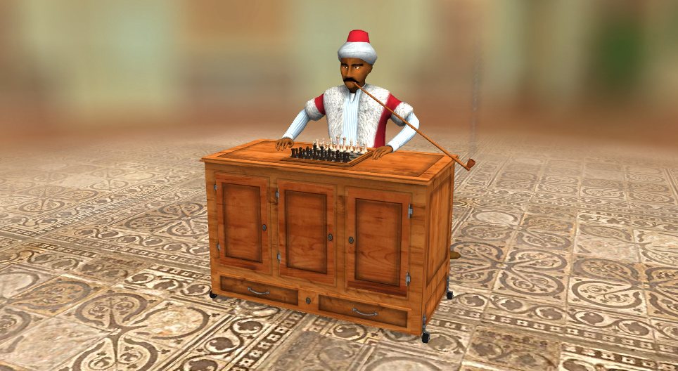 De Mechanische Turk (schaakmachine)